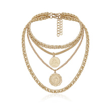 Load image into Gallery viewer, Hip Hop Thick Chain Necklace Lace Tag Necklace