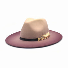 Load image into Gallery viewer, Color Changing Woolen Hat Along The Jazz Hat