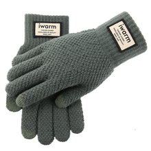 Load image into Gallery viewer, Iwarm knitted touch screen wool gloves