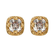 Load image into Gallery viewer, Retro Edging Gem Temperament Earrings Earrings Women
