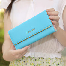 Load image into Gallery viewer, This poem Kidman female Female Long Wallet Purse Wallet Handbag ladies seventy percent off retro Large Wallet