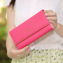 Load image into Gallery viewer, This poem Kidman female Female Long Wallet Purse Wallet Handbag ladies seventy percent off retro Large Wallet