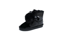 Load image into Gallery viewer, Shiny and velvet snow boots