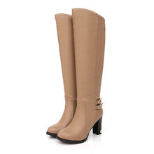 Load image into Gallery viewer, Thick Heel Over The Knee Boots High Heel Women's Boots
