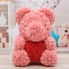 Load image into Gallery viewer, Bear Valentine's Day Rose Bear Christmas Gift