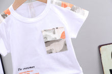 Load image into Gallery viewer, Boys' Casual Children's Children's Clothing Casual Short-sleeved Shorts