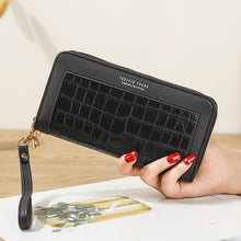 Load image into Gallery viewer, Women's purse long zipper