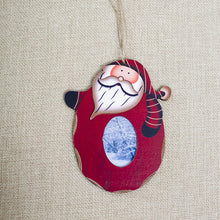 Load image into Gallery viewer, Christmas Decorations Wooden Pendant Photo Frame