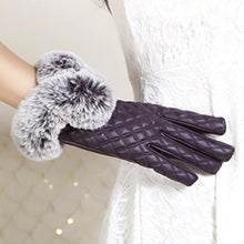 Load image into Gallery viewer, New Ladies imitation fur gloves
