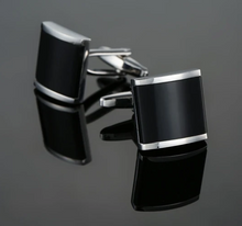 Load image into Gallery viewer, French men's metal cufflinks