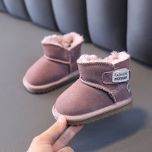 Load image into Gallery viewer, Winter Plus Cashmere Boys And Girls Snow Cotton Shoes Baby
