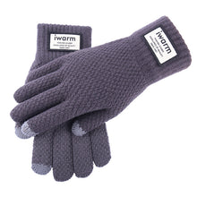 Load image into Gallery viewer, Iwarm knitted touch screen wool gloves
