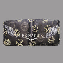 Load image into Gallery viewer, Spot Supernatural wickedness purse five star logo pattern for short money boys and girls' zero Purse
