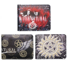 Load image into Gallery viewer, Spot Supernatural wickedness purse five star logo pattern for short money boys and girls' zero Purse