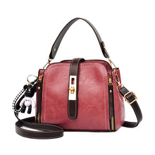 Load image into Gallery viewer, Fashion PU Leather Handbags Small Flap Crossbody Shoulder Messenger Bags Women Vintage Purse Bags