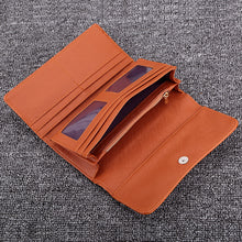 Load image into Gallery viewer, Foreign trade explosion handbag 2021 autumn and winter new long money clip of European and American fashion hollowed out seventy percent off lady Purse