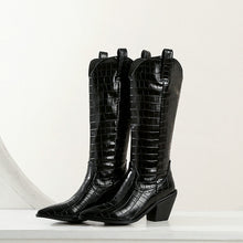 Load image into Gallery viewer, Long Boots Thick Heel Boots Women's Casual Knee-length Boots High Boots