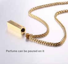 Load image into Gallery viewer, Cylindrical aroma necklace