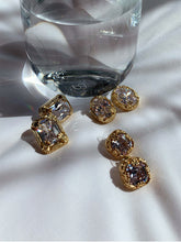 Load image into Gallery viewer, Retro Edging Gem Temperament Earrings Earrings Women