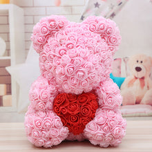 Load image into Gallery viewer, Bear Valentine's Day Rose Bear Christmas Gift