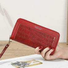 Load image into Gallery viewer, Women's purse long zipper