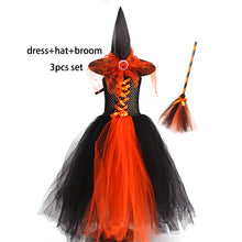 Load image into Gallery viewer, Halloween Costume Witch Tutu Child