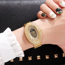 Load image into Gallery viewer, Watches Oval Set Diamond British Watch