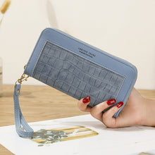 Load image into Gallery viewer, Women's purse long zipper