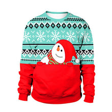 Load image into Gallery viewer, Ugly Christmas Sweater For gift Santa Elf Funny Pullove