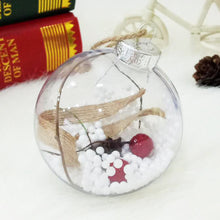 Load image into Gallery viewer, Spot Christmas decorations child toys transparent plastic Christmas tree shopping mall Christmas tree hanger