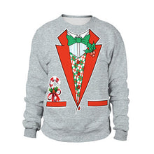 Load image into Gallery viewer, Ugly Christmas Sweater For gift Santa Elf Funny Pullove
