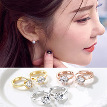 Load image into Gallery viewer, South Korea version of all around ear buckle female temperament simple ear Earrings sweet character ear accessories