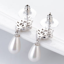 Load image into Gallery viewer, Pendant Earrings Zircon All-match Gold-plated Earrings