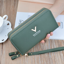 Load image into Gallery viewer, Women's purse long zipper