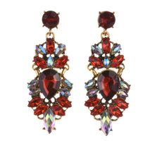Load image into Gallery viewer, Fashion Exaggerated Earrings Retro Alloy Trend Earrings Geometric Diamond Long Earrings