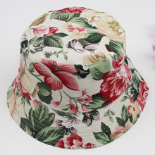 Load image into Gallery viewer, Spring And Summer Ladies Small Floral Sun Hat Sun Hat