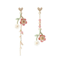 Load image into Gallery viewer, Girl heart ins wind Japanese style earrings