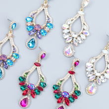 Load image into Gallery viewer, Alloy Diamond Geometric Earrings Earrings Female European And American Earrings