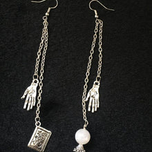 Load image into Gallery viewer, Letter Brand Palm Tassel Ear Hook Earring Earrings Fashion Small