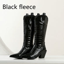 Load image into Gallery viewer, Long Boots Thick Heel Boots Women's Casual Knee-length Boots High Boots