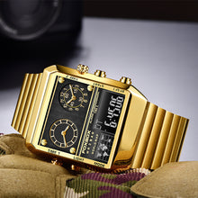 Load image into Gallery viewer, Men Electronic Quartz Watch Multi-function Sports Waterproof Watch