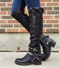 Load image into Gallery viewer, New belt buckle boots women's boots