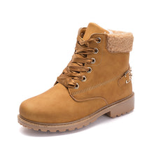 Load image into Gallery viewer, Plus velvet warm short boots rivet women boots