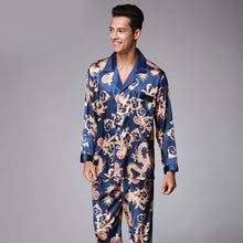 Load image into Gallery viewer, Men's Long Sleeve Pants Pajamas Set