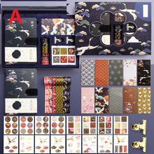 Load image into Gallery viewer, Antique Hand Ledger Gift Box Set Gift Stationery