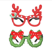 Load image into Gallery viewer, Christmas decoration glasses