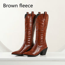 Load image into Gallery viewer, Long Boots Thick Heel Boots Women's Casual Knee-length Boots High Boots