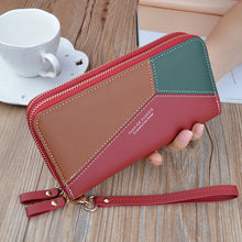 Load image into Gallery viewer, Women's purse long zipper