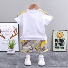 Load image into Gallery viewer, Boys' Casual Children's Children's Clothing Casual Short-sleeved Shorts