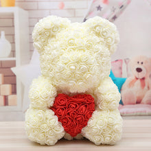Load image into Gallery viewer, Bear Valentine's Day Rose Bear Christmas Gift